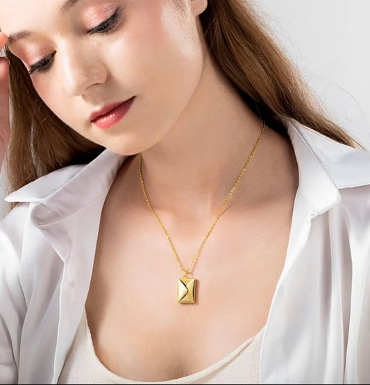 Envelope Necklace