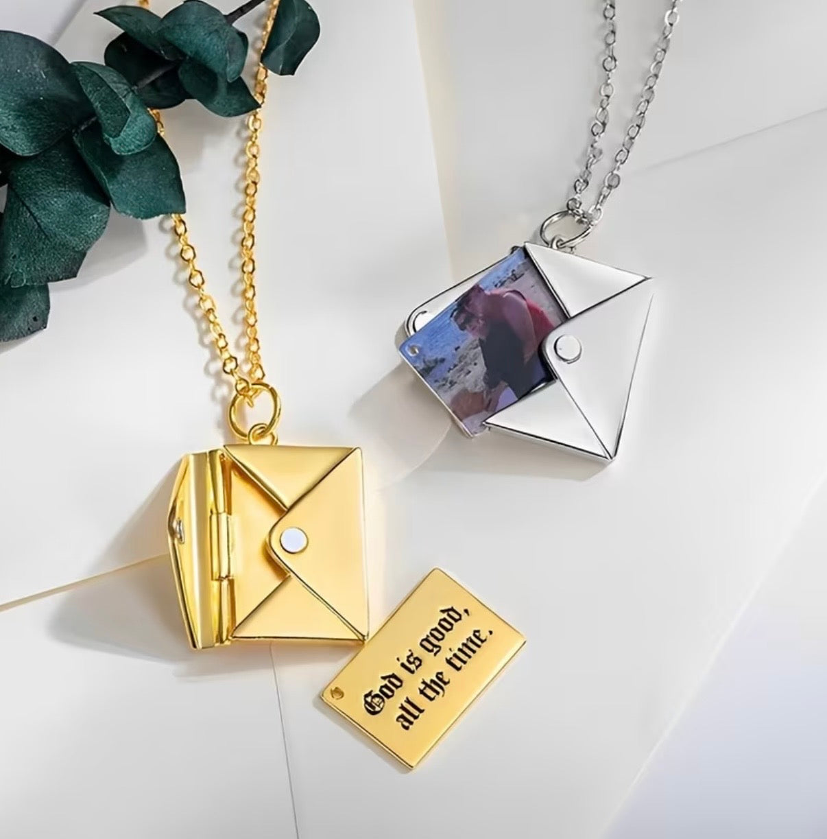 Envelope Necklace
