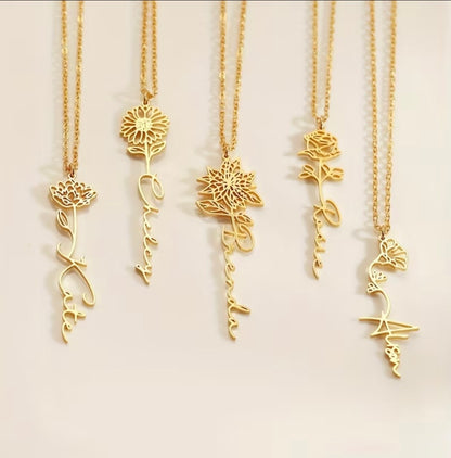 Memora Birthflower Necklace