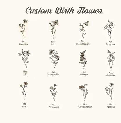 Memora Birthflower Bracelet