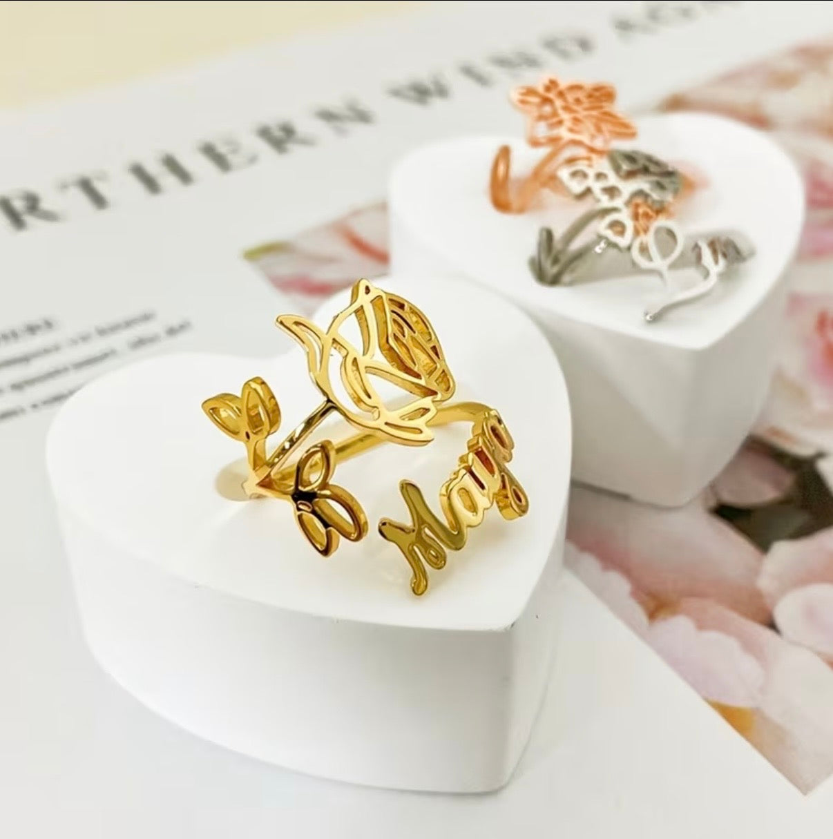 Memora Birthflower Ring