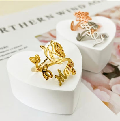 Memora Birthflower Ring