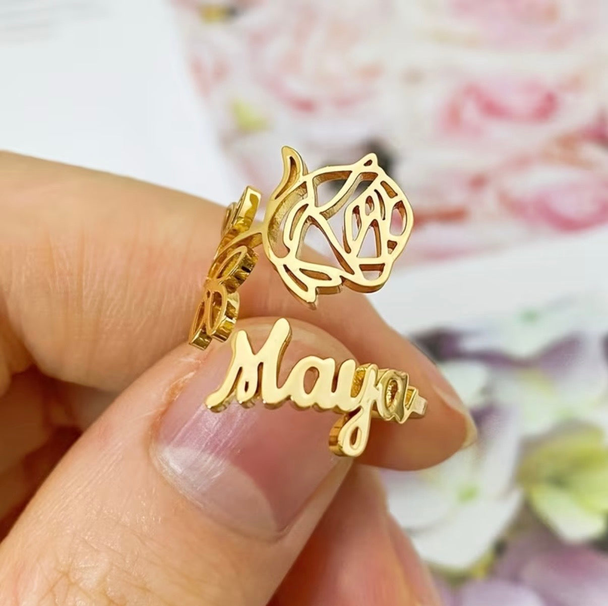 Memora Birthflower Ring